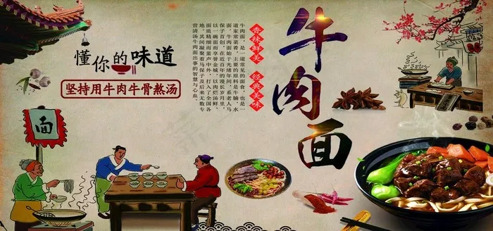 牛肉面图片
