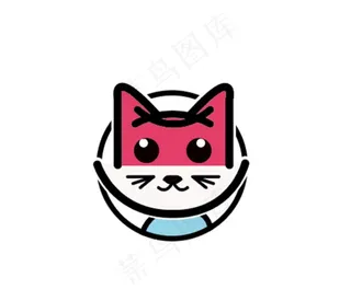 彩色猫 logo图片