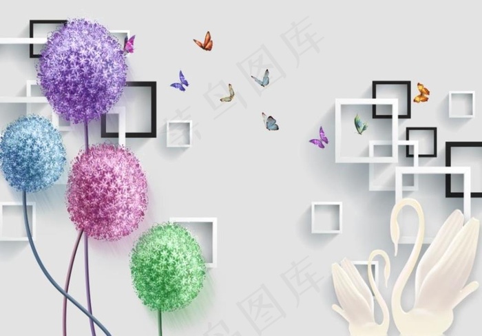 蒲公英图片