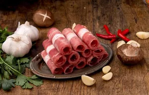 牛肉卷羊肉卷图片