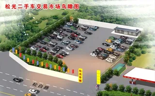 汽车城效果图鸟瞰图图片