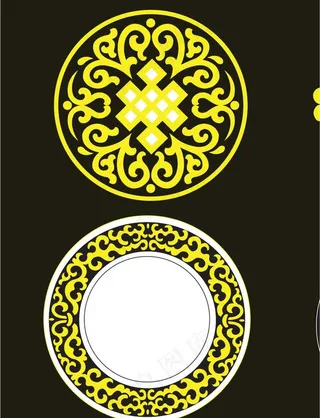 蒙古族纹饰图片