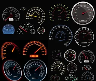 汽车仪表盘图片