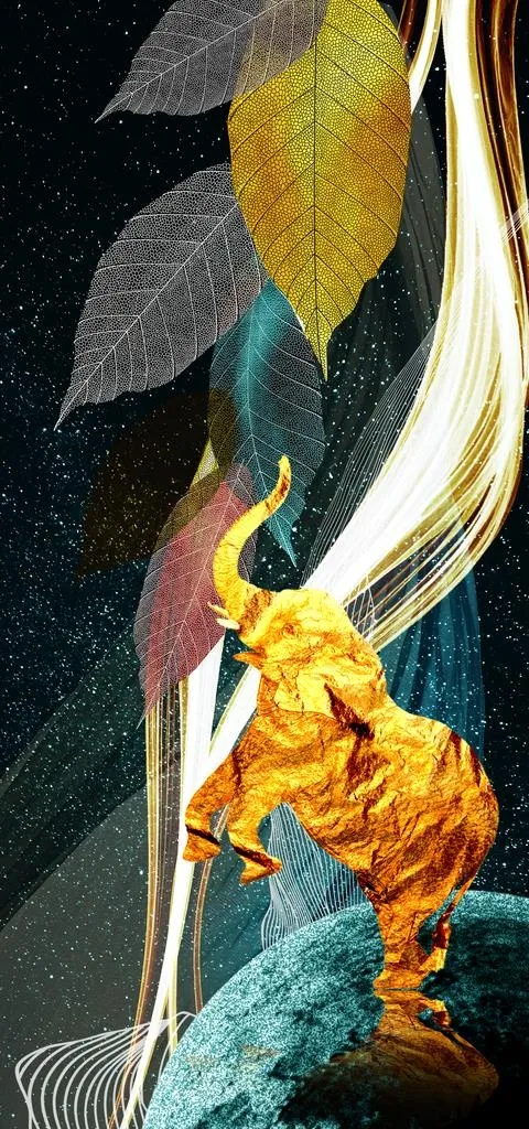 轻奢装饰画图片(3543X7087(DPI:150))psd模版下载