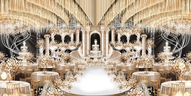 婚礼效果图图片