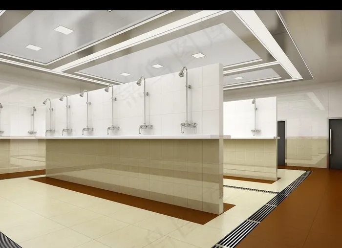 浴池效果图图片