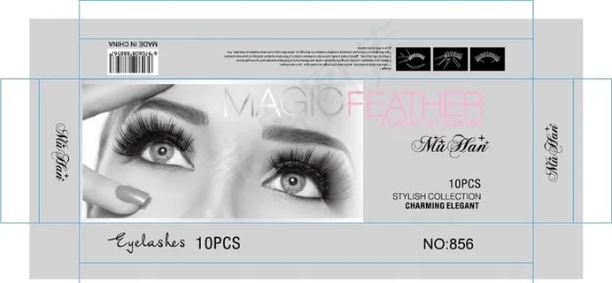 睫毛包装图片