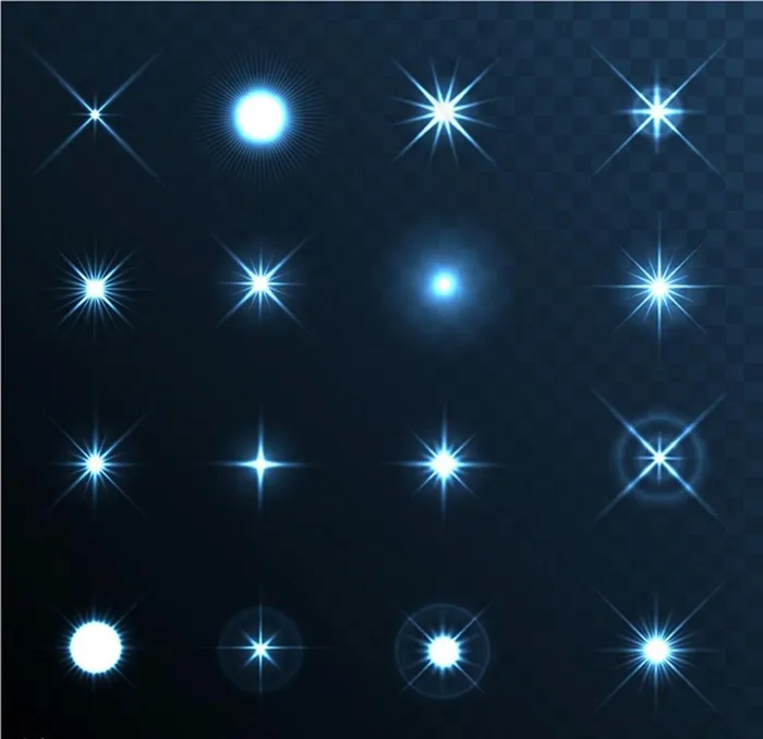 璀璨星光矢量图片ai矢量模版下载