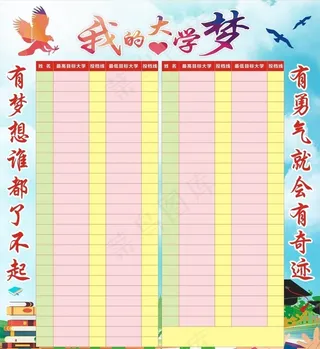 我的大学梦图片