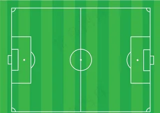 足球场 矢量图图片