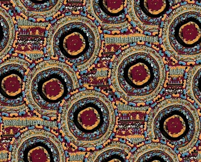 抽象民族风圆圈图片