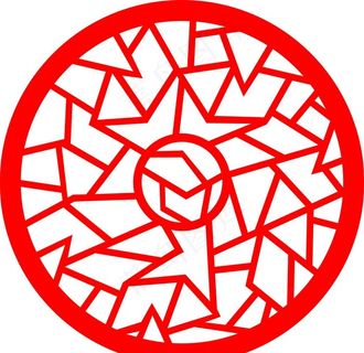 圆纹 镂空花纹图片