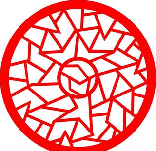 圆纹 镂空花纹图片