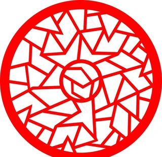 圆纹 镂空花纹图片