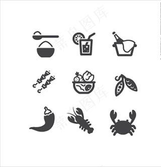 食物图标图片