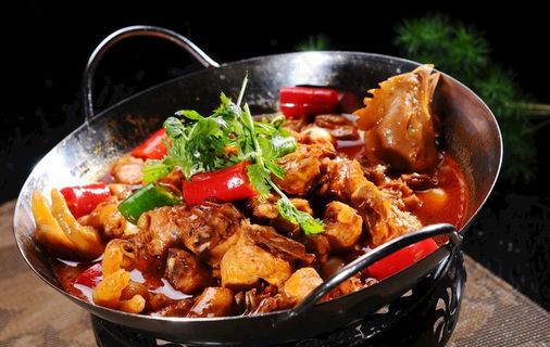 干锅土仔鸡图片 干锅土仔鸡图片