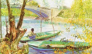 梵高油画作品图片