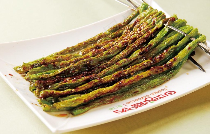 烤豆角图片