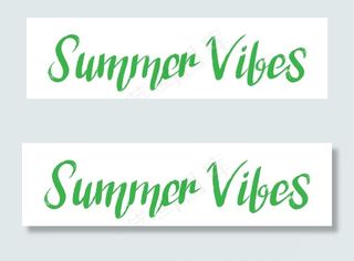 夏季英文字体设计图片