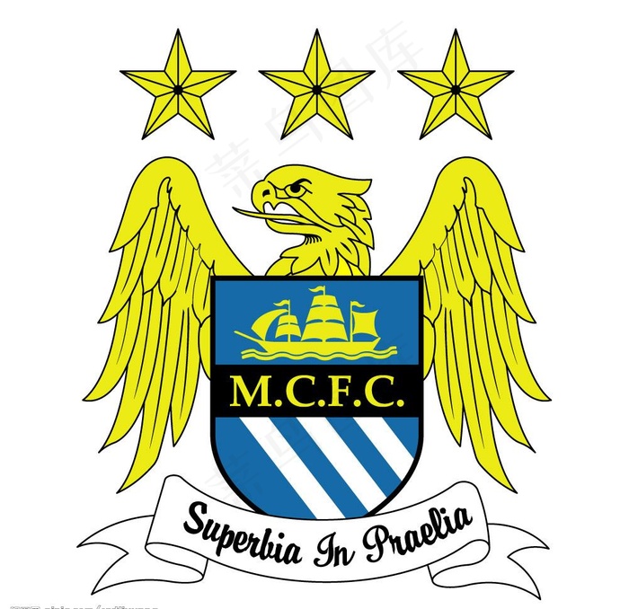 英超曼彻斯特城队标志图片