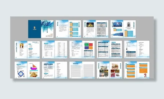 年会会议手册图片