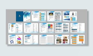 年会会议手册图片