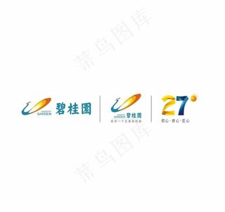 碧桂园LOGO 27周年图片