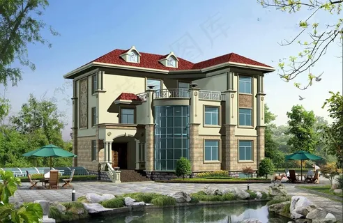 别墅效果图图片