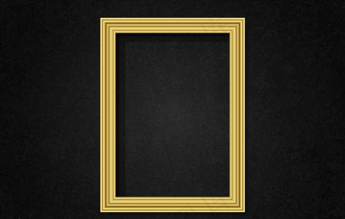 金色相框图片