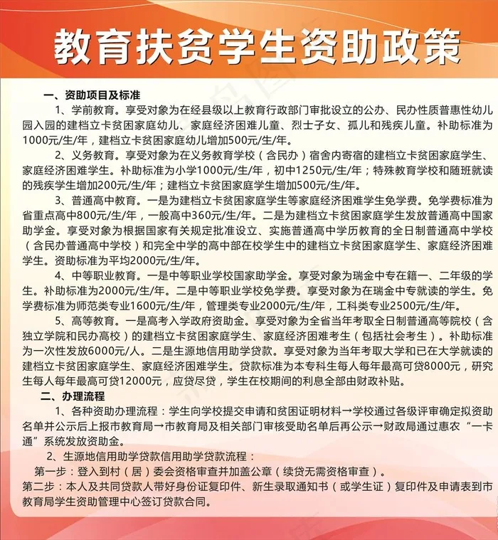 学校公告图片cdr矢量模版下载