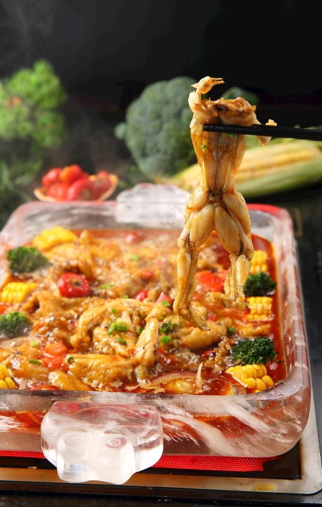 美味牛蛙图片