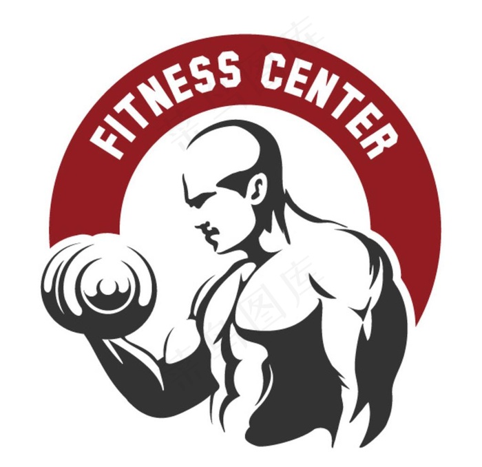 健身健美LOGO图片