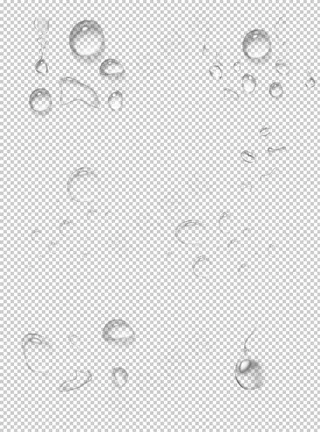 水珠水滴免抠图片