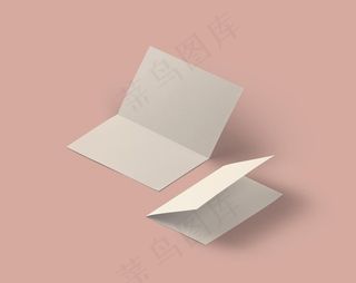 邀请函样机图片