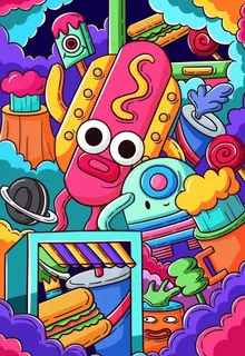 波普风海报图片 波普风海报图片