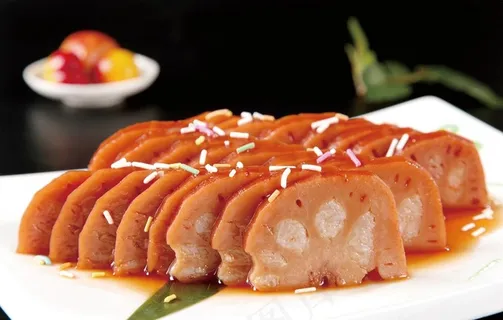 桂花糯米藕图片 桂花糯米藕图片