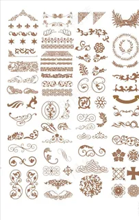 花纹 底纹 欧式花纹 花 纹理图片