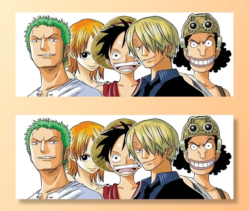 海贼王图片ai矢量模版下载