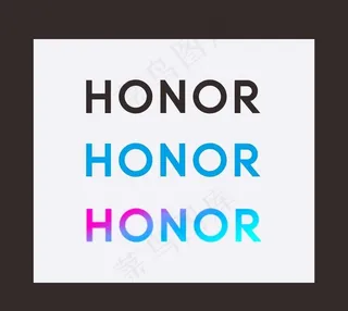 华为荣耀新版logo图片
