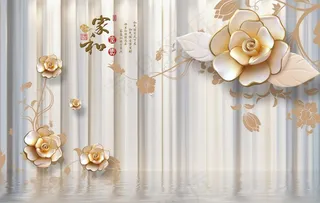 装饰画背景墙图片