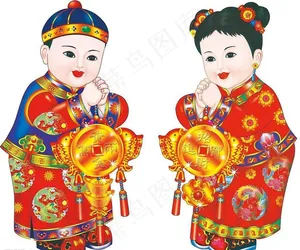金童玉女图片