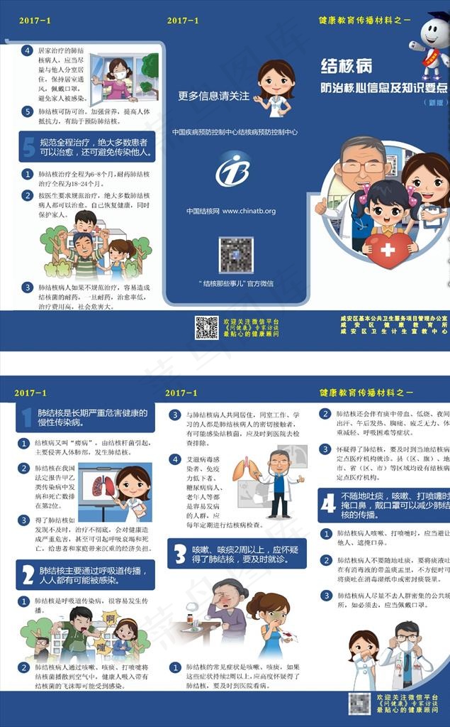 肺结核疾病知识折页图片