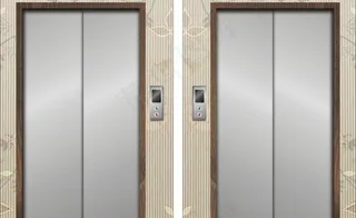 电梯口  电梯门图片