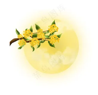 免扣月亮素材图片