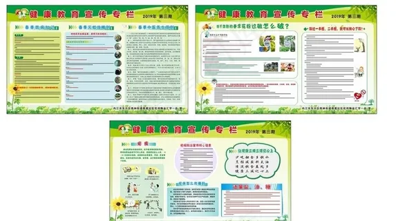 健康教育展板图片