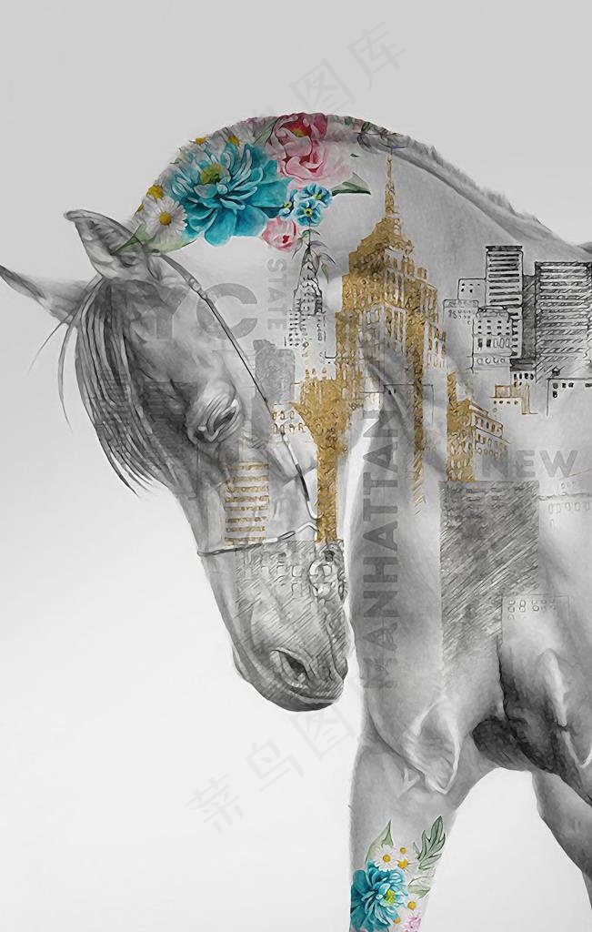 现代 北欧 风格 装饰画 装修图片