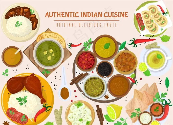 食物图片ai矢量模版下载