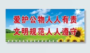 爱护公物 人人有责图片