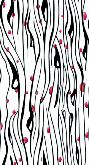 线条圆点 斑马纹图片