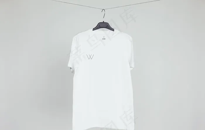 短袖T恤 样机图片(4000X2667(DPI:300))psd模版下载